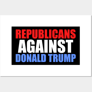 Republicans Against Donald Trump Posters and Art